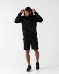 Áo Hoodie Nam Basic - BLACK