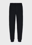 Drawstring trousers in 3D-effect fabric 07